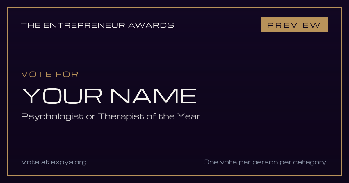 An example link card, the preview under the link in every post and message, marked example