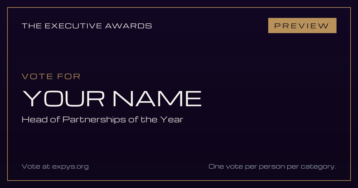 An example link card, the preview under the link in every post and message, marked example