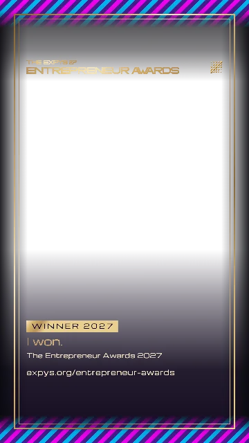 The Entrepreneur Awards Winner frame